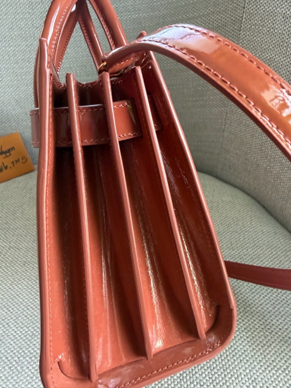 Saint Laurent Sac De Jour tote bag- Nano - Picture 5 of 12